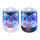 Portable Wireless Bluetooth Speaker Powerful Bass Radio with Variable Color LED Light