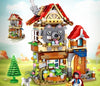 Christmas House Building Blocks  Children's LEGO Christmas Ornament Selection Building Toys