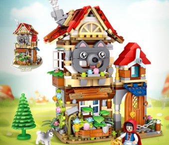 Christmas House Building Blocks  Children's LEGO Christmas Ornament Selection Building Toys