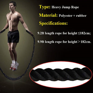 Rope Battle Springseile Power Training Fitness Home Gym Equipment