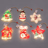 Christmas Window Lights 10FT 180 LED Christmas Hanging Pendant Decoration Light with Timer,8 Modes Christmas String Lights with Santa Claus Snowman for Indoor Outdoor Party Decoration,Warm White