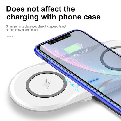 Wireless  Dual Mobile Phone Charger