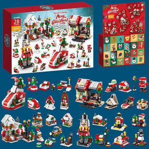 Assembled Small LEGO Christmas Ornaments Building Block Set