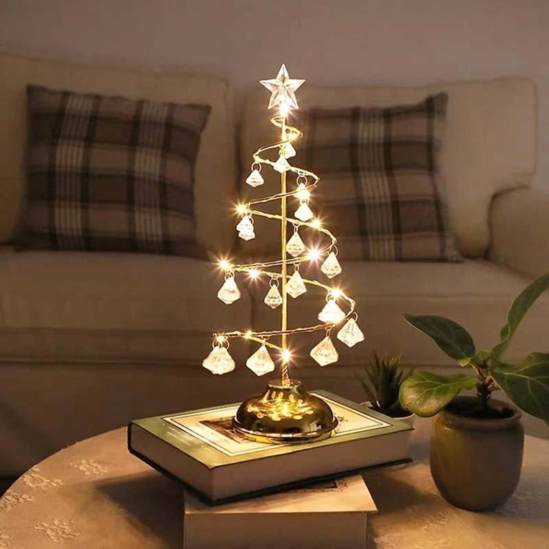 Crystal Christmas Tree Led Lights Decoration