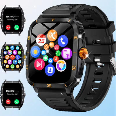 Smart Watch Men Smartwatch Fitness Tracker for Iphone/Android Sleep and Weatherperfect Gift Smart Watch Men