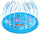 Langlebige Kinder-Wasser-Sprüh-Pool-Matte Splash Sprinkle Play Pad Mat