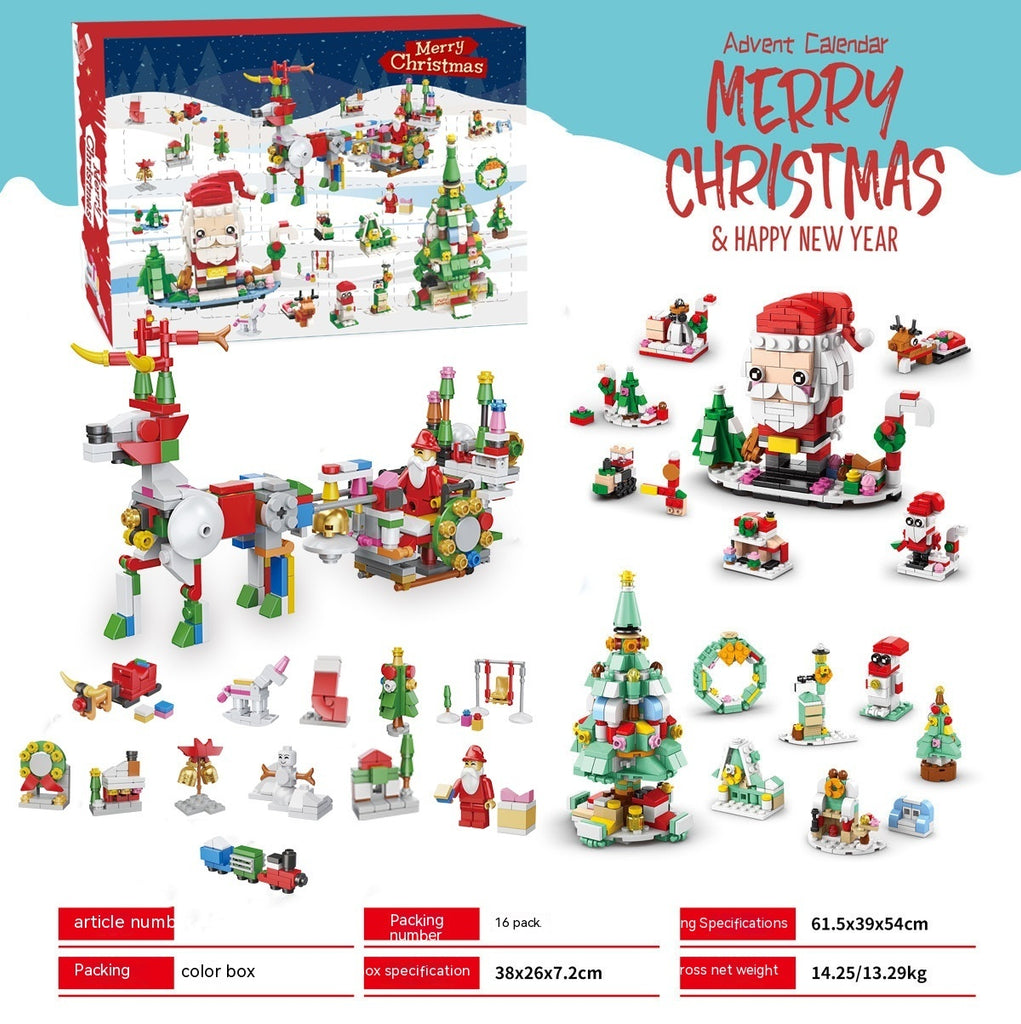 Assembled Small LEGO Christmas Ornaments Building Block Set