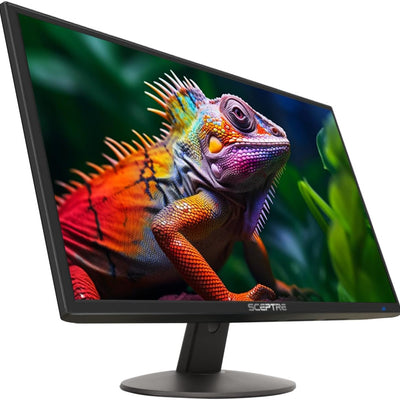 24-Inch Professional Thin 1080P LED Monitor 99% Srgb 2X HDMI VGA Build-In Speakers, Machine Black (E248W-19203R Series)