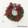 Holiday Garland Bow for Christmas – Door Hanging & Window Décor