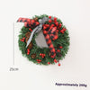 Holiday Garland Bow for Christmas – Door Hanging & Window Décor